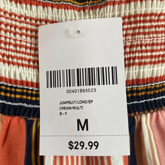 Stripped multi color jumpsuit - Picture 10 of 10